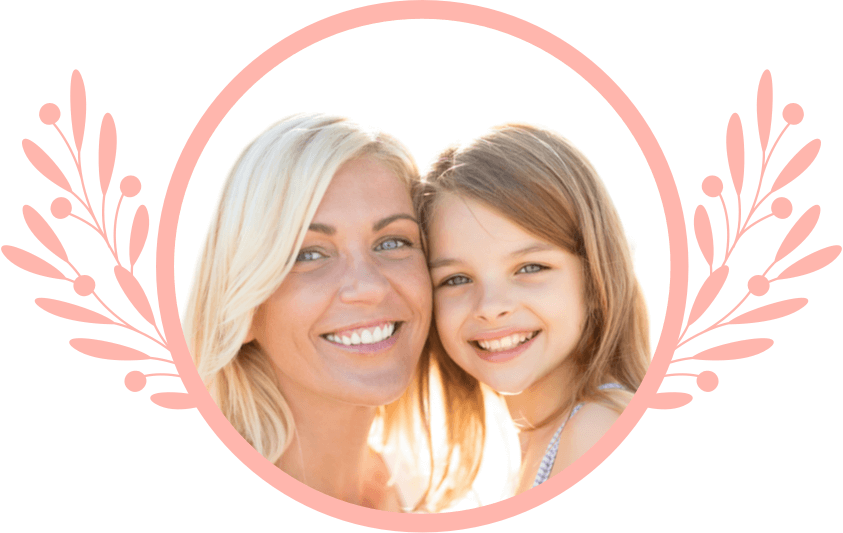 Mom and daughter